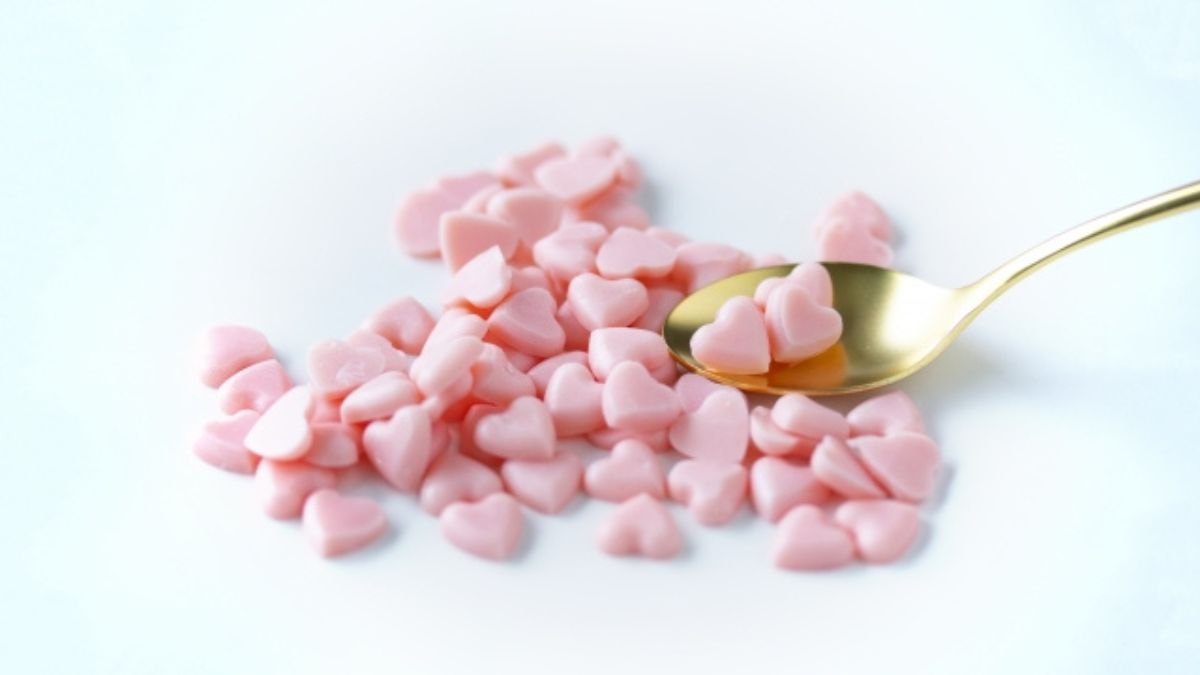 ハートのチョコ